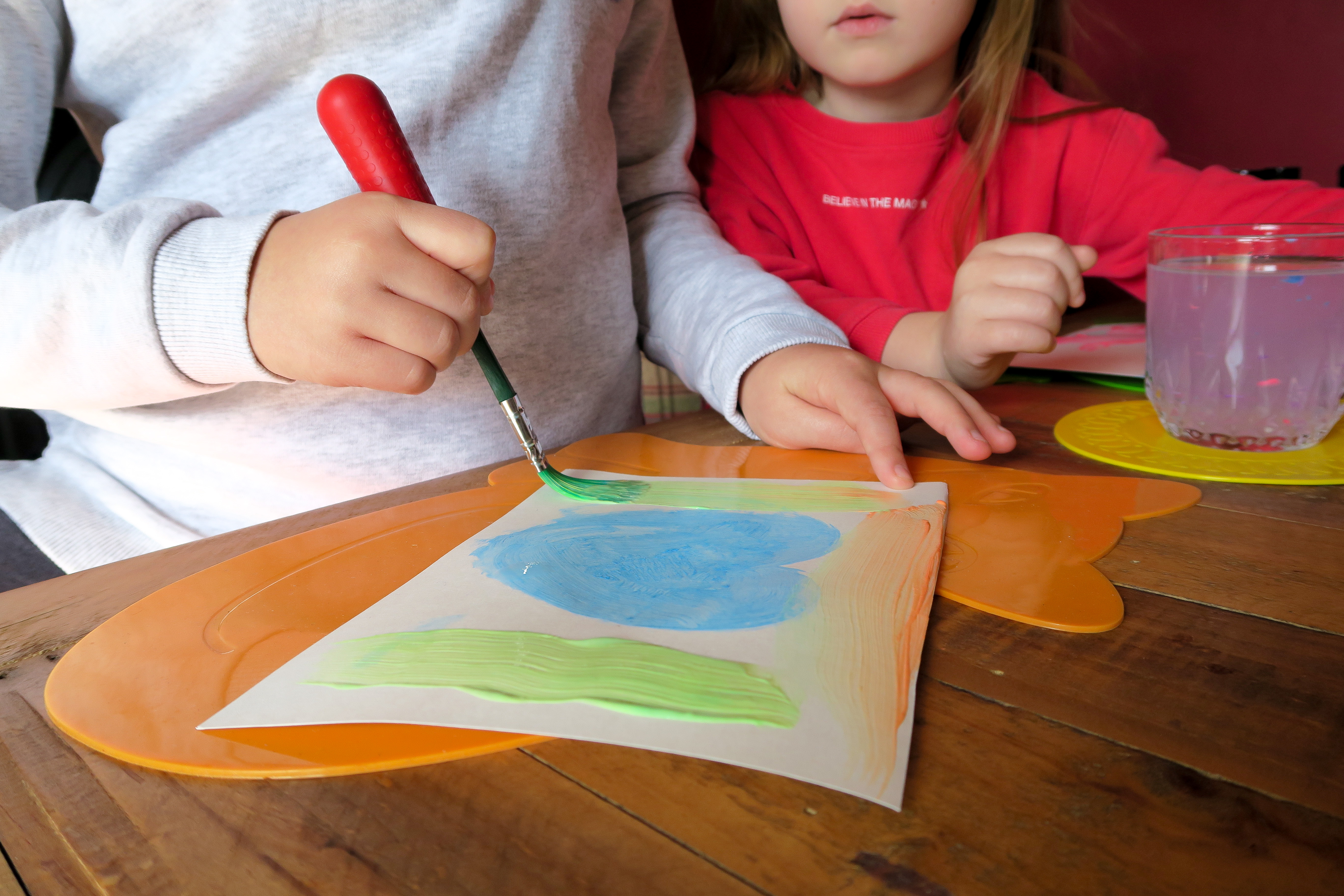 T-C-2-Orange-Cat-Childrens-Mat-Childrens-Product-Child Painting-5