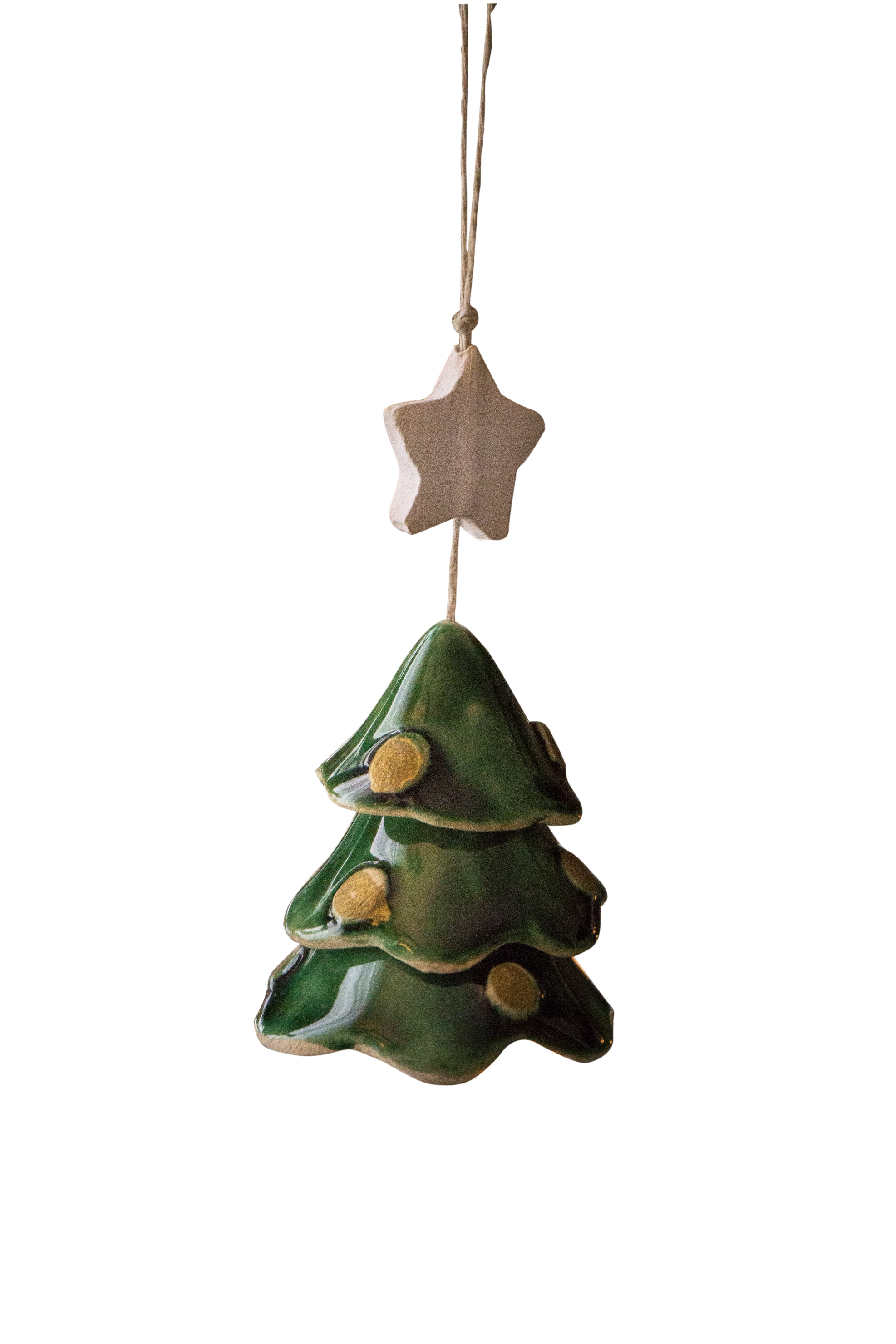 christmas tree hanging cutout